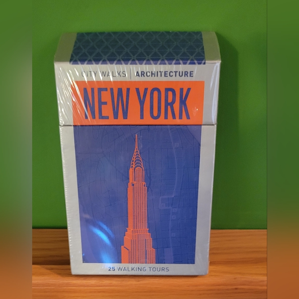 New York City Walks Architecture Deck - Blue & Orange